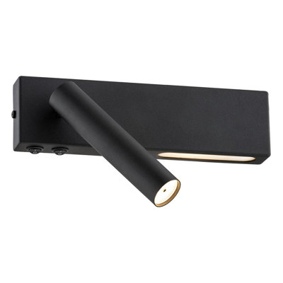 Argon Lighting Jasper Wall Light Black - Image 3