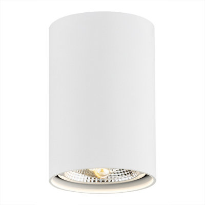 Luminosa Lighting Luminosa Tubo Surface Mounted Downlight White Structure 3000K from B&Q