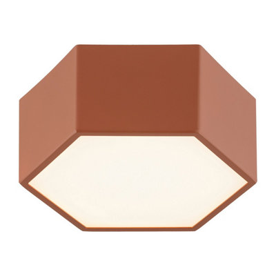 Luminosa Lighting Luminosa Libero Led Surface Mounted Downlight Terracotta2125Lm3000K from B&Q