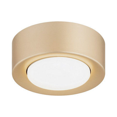 Luminosa Lighting Luminosa Elora Surface Mounted Downlight Gold Gx53 from B&Q