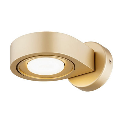 Argon Lighting Lotus Wall Light Gold - Image 3