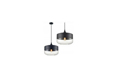 B&Q - Ceiling Lamp Chandelier  App021-1Cp Zenit D Black