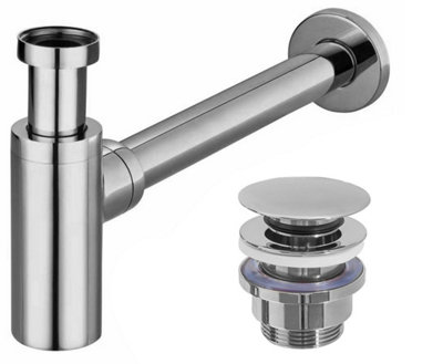 Universal Click-Clack Siphon Rea ChromeBrass from B&Q