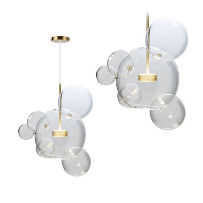 Toolight Gold Ceiling Lamp Chandelier App650-Cp B&Q