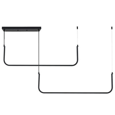 Toolight Black Ceiling Lamp Chandelier App980-Cp B&Q