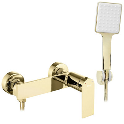 Shower Faucet Rea My1902-8G Storm GoldBrass from B&Q