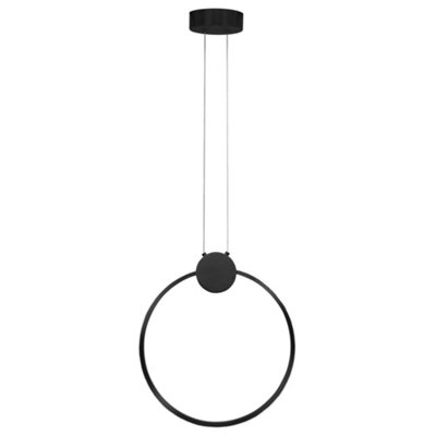 Hanging Ceiling Lamp Toolight Led App1392-Cp Black