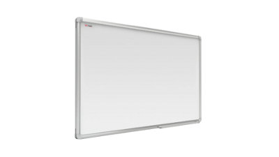 Allboards Whiteboard Dry Erase CeramicPorcelainMagneticMatte200X120 CmProjection P4 from B&Q