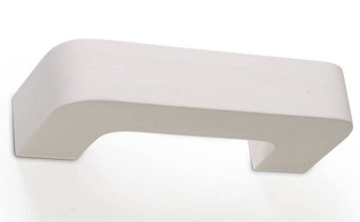 B&Q -  Luminosa 1 Light Ceramic Flush Wall Light WhiteE27