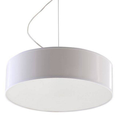 Sollux Lighting White Hanging Lamp Arena 35 - Image 3