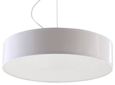 Sollux Lighting White Hanging Lamp Arena 45 - Image 3