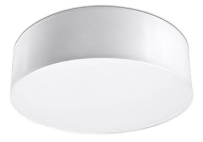 Sollux Lighting Ceiling Lamp Arena 35 Grey - White - Image 2