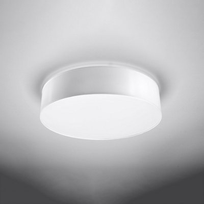 Sollux Lighting Arena Polyvinyl Chloride (Pvc) 3 Classic Ceiling White/Light