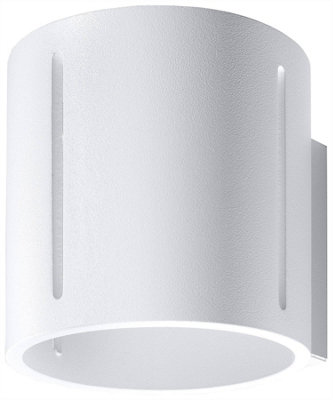 B&Q -  Luminosa Inez 1 Light Flush Wall Light WhiteG9