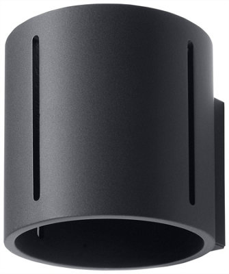 B&Q -  Luminosa Inez 1 Light Flush Wall Light BlackG9