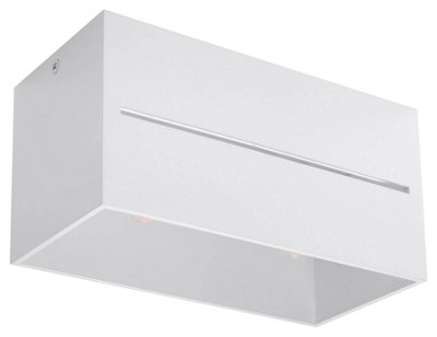 Sollux Lighting Ceiling Lamp Lobo 2 White - White - Image 2