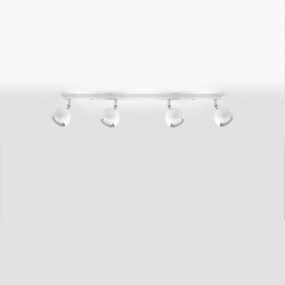 B&Q -  Luminosa Oculare 4 Light Spotlight Bar WhiteGu10