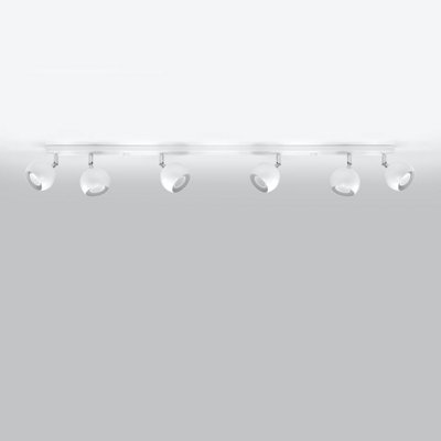 Sollux Lighting Ceiling Lamp Oculare 6L White - White - Image 2