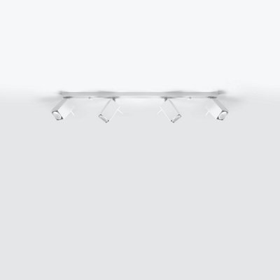 Sollux Lighting Ceiling Lamp Merida 4L Grey - White / 80Cm - Image 2