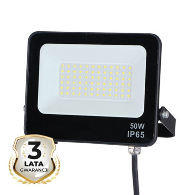 Rackhams White/Light Led Flood 50W 4000K - Image 3