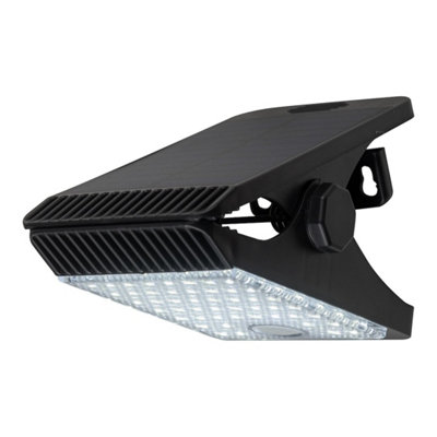 Milagro Clips 4W 4000K Ip44 Solar Lamp from B&Q