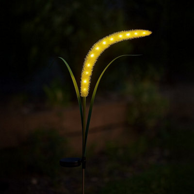 B&Q -  Setaria Solar Lamp 3000K Ip44 Green