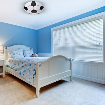 B&Q -  Ball 40Cm Wall Or Ceiling Led Lamp 18W A Fun And Economical Eye Catching Feature For Bedroom Playroom Or Man Cave
