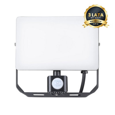 Milagro Led Floodlight 50W Pir 5000Lm 5000K from B&Q