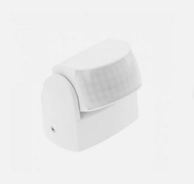 B2C Motion Sensor Outdoor Pir Infrared Black 360 Degree Manual Override Ip65 White from B&Q