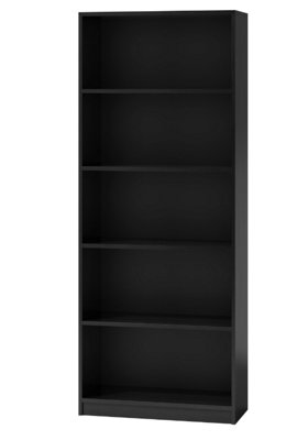 R60 Tall Bookcase BlackDurable And Stylish from B&Q