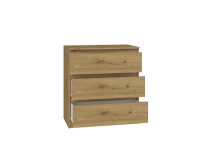 M3 Malwa Chest Of Drawers Artisan Oak from B&Q