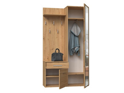Duo Wardrobe Artisan OakBest Offer from B&Q