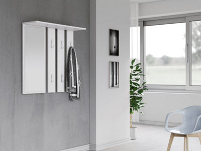 Opal Coat Rack WhiteExcellent Choice from B&Q