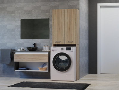 Pola Dd Washing Machine Surround Cabinet Sonoma Oak from B&Q