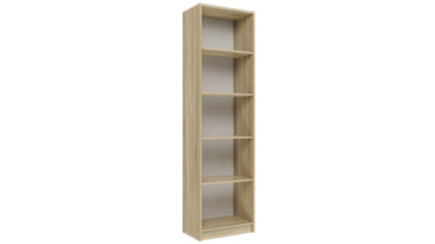 R50 Tall Bookcase Sonoma OakExcellent Choice from B&Q