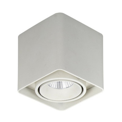 Luminosa Lighting Luminosa Modern Technical Led Surface Mounted WhiteWarm White 3000K 840Lm from B&Q