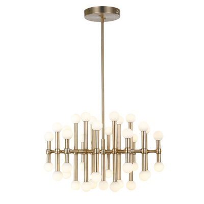 Luminosa Lighting Luminosa Giovanna Modern Integrated Led Pendant Ceiling Light3000K from B&Q