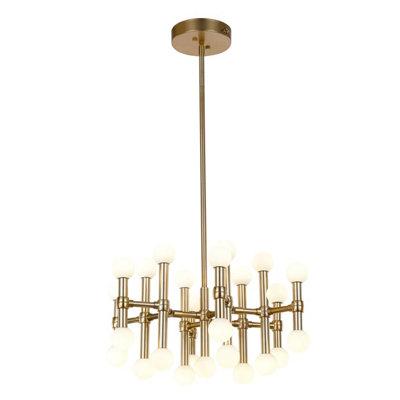Luminosa Lighting Luminosa Giovanna Modern Integrated Led Pendant Ceiling Light3000K from B&Q
