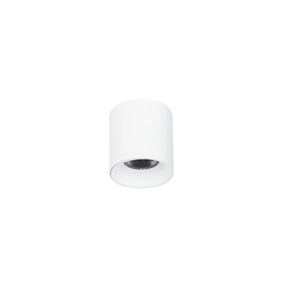 Luminosa Lighting Luminosa Altisma 7.5Cm Surface Mounted Downlight Matt White 3000K Warm White from B&Q