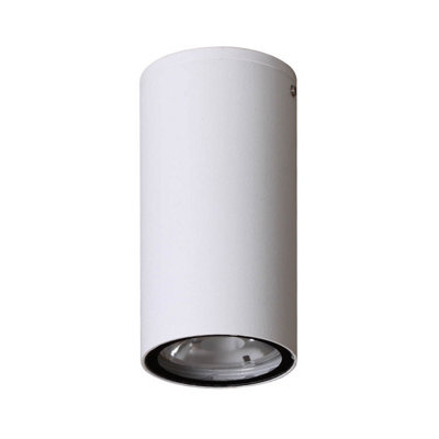 Luminosa Lighting Luminosa Fano Outdoor Surface Mounted Downlight White 3000K Warm White Ip54 from B&Q
