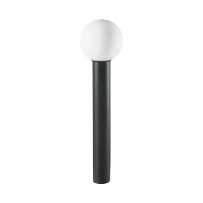 Luminosa Lighting Luminosa Feltre Outdoor Bollard Black Ip54 from B&Q
