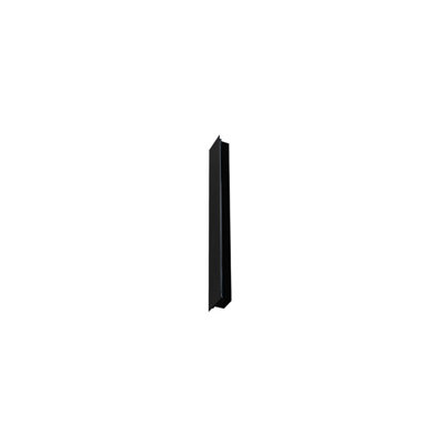 B&Q -  Luminosa Mutti Outdoor Flush Wall Lamp Black 3000K Warm White 6Xled Ip54