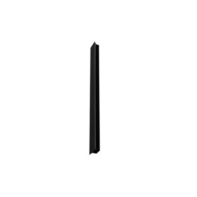 B&Q -  Luminosa Mutti Outdoor Flush Wall Lamp Black 3000K Warm White 9Xled Ip54