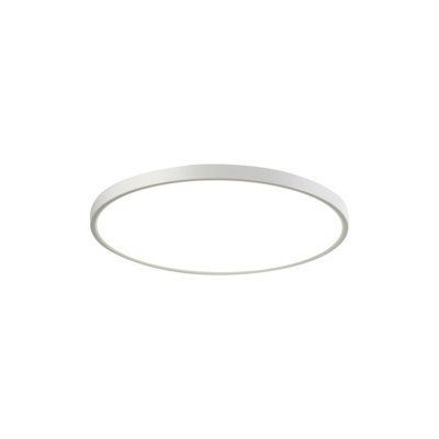 Luminosa Lighting Luminosa Alata 30Cm Flush Ceiling Light White 2800/4000/6000K from B&Q