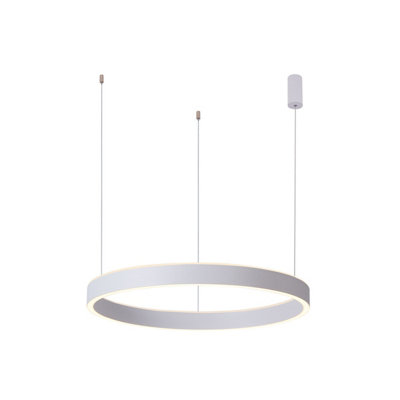 Luminosa Lighting Luminosa Brasco Up Down 80Cm Led Pendant Ceiling Light White 3000/4000K 2Xled from B&Q
