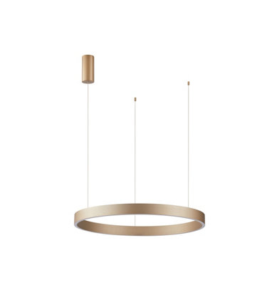 Luminosa Lighting Luminosa Brasco Up Down 98Cm Led Pendant Ceiling Light Gold 3000/4000K 2Xled from B&Q