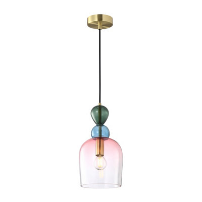 Italux Lighting Manso Pendant Light Gold - Gold - Image 3