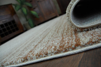 RugsX Carpet Shadow 8622 Rust Cream  120X170 Cm from B&Q