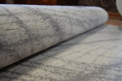B&Q -  Carpet Acrylic Patara 0052 Cream/turquise 80X150 Cm