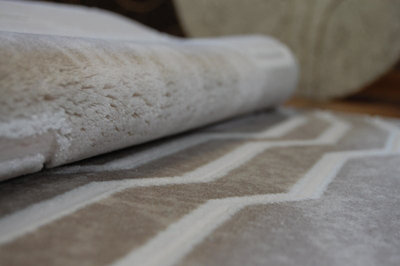 RugsX Carpet Acrylic Mirada 0067 Beige/kemik 80X150 Cm from B&Q